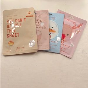The Creme face mask bundle